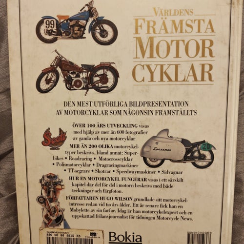 Världens Främsta Motorcyklar av Hugo Wilson