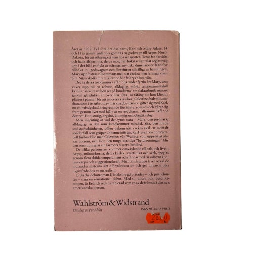 Betdrottningen – Louise Erdrich – Inbunden roman 1986