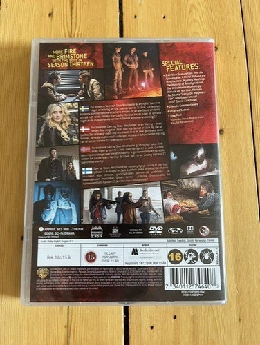 SUPERNATURAL-SÄSONG 13-DVD-BOX-TV SERIE-JENSEN ACKLES.