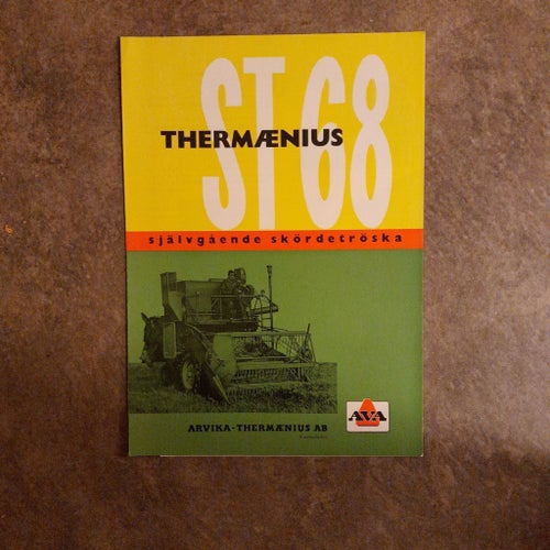 THERMÆNIUS ST 68 Självgående Skördetröska