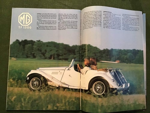 CLASSIC MOTOR NR 10 1992 SAAB SPORT,MG TF 1500,HD,SCANIA VABIS LASTBIL,MUNKTELLS