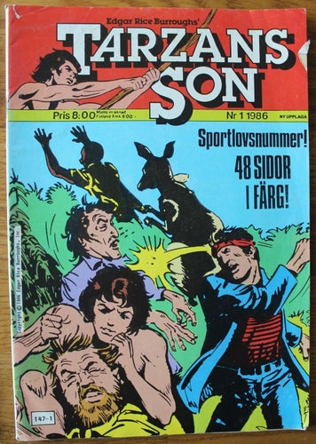 Tarzans son 1986 nr 1