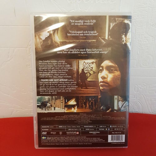 DVD - Tigers Are Not Afraid (2018) - Njuta Films #1285 - Fint Skick