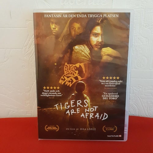 DVD - Tigers Are Not Afraid (2018) - Njuta Films #1285 - Fint Skick