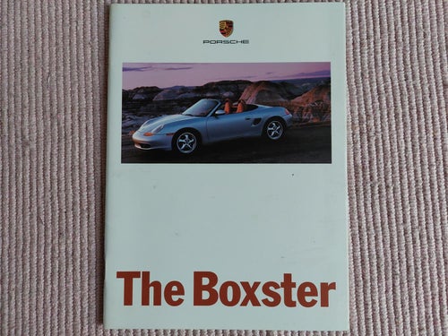 Porsche Boxster 1997 in english