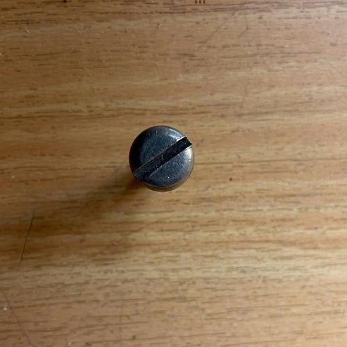N.O.S. Rostfri ULCS Special skruv stor skalle med spår UNC 5/16x19mm