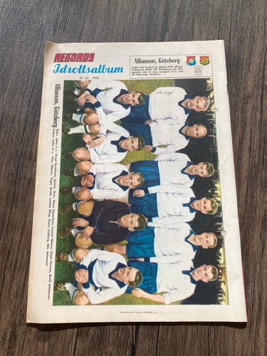 Tidningen Rekord med Sportrevyn nr 32 1963