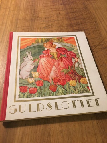 Guldslottet, barnens julbok, illustrerad av Aina Masolle, nr 45 1943