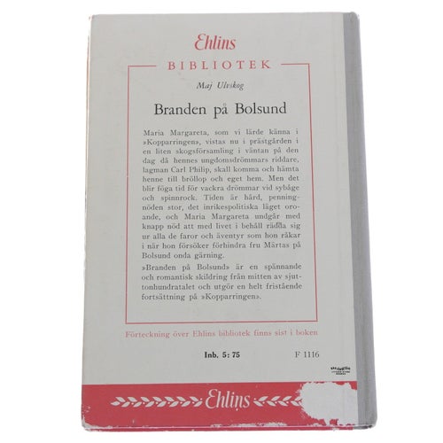 Maj Ulvskog - Branden på Bolsund