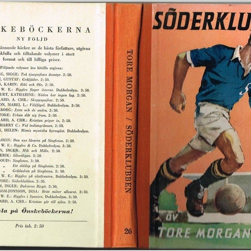 SÖDERKLUBBEN - Tore Morgan (1942) - fotboll