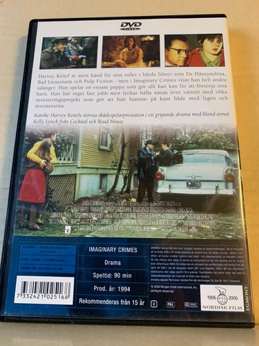 Imaginary crimes, Dvd