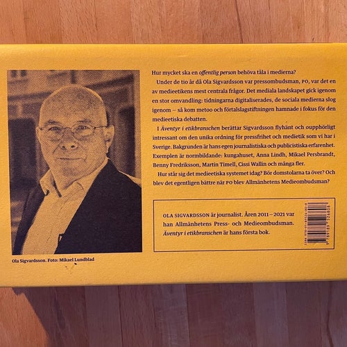 ÄVENTYR I ETIKBRANSCHEN (Ola Sigvardsson)