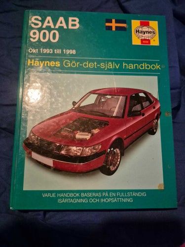 SAAB 900 Haynes Gör-det-själv handbok Okt 1993 till 1998