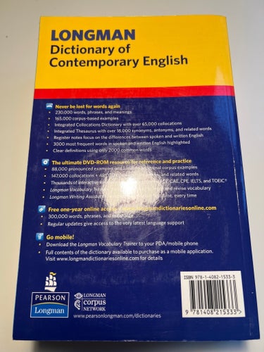 Longman Dictionary of Contemporary English, 2005