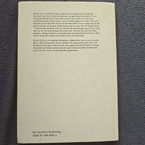 Den fantastiska räven - Roald Dahl - 1976