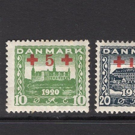 Danmark afa 120-21 ust – afa 280 kr. (226)