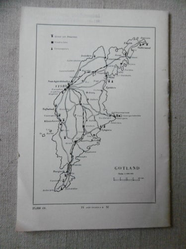 Gotland sommaren 1957, Gotlands turistförening-Visby