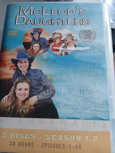 McLeod's Daughters Säsong 1-2 DVD 34 timmar dvd
