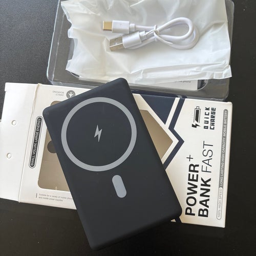 Powerbank med snabbladdning