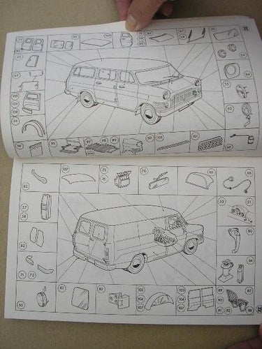 Reservdelskatalog FORD Transit 1965