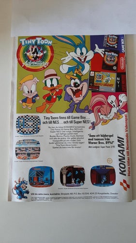 NINTENDO MAGASINET 7-8 / 1993 INK.POWER BILAGA I KANONSKICK