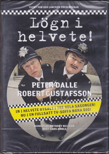 DVD / Lögn I Helvete / Peter Dalle, Robert Gustafsson / Ny & Inplastad