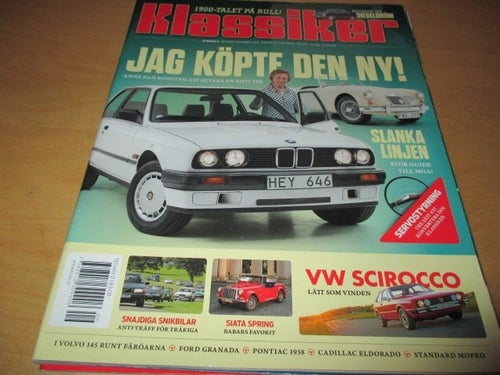 KLASSIKER NR 9 2023. VW SCIROCCO GTI 1977, SIATA 850 SPRING 1959 ,M.M