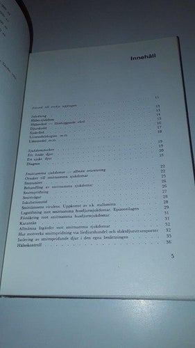 Husdjurens hälso- och sjukvårdslära 1968