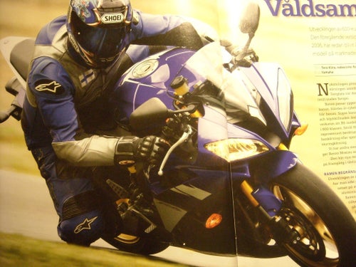 Yamaha YZF-R6 2008 - Ett nytest -