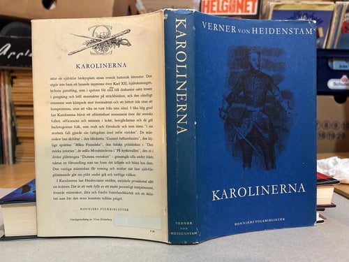 Karolinerna av Verner von Heidenstam, bok, Very Fine plus