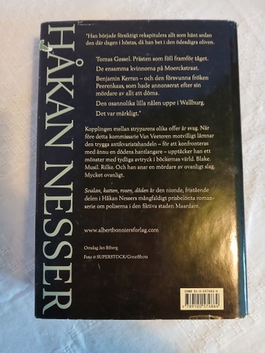 Håkan Nesser - Svalan, katten, rosen, döden
