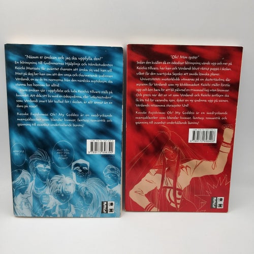 Oh! My Goddess Vol 1-2 Manga på svenska - Kosuke Fujishima
