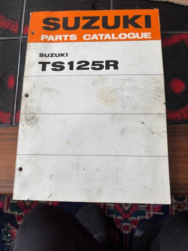 Suzuki Ts125R TS125 R 1971 Parts list