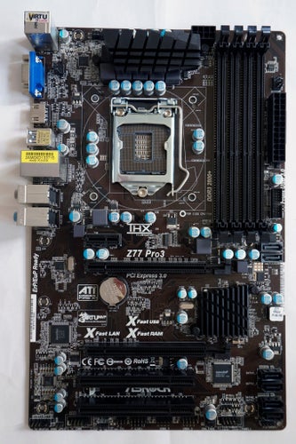 ASRock Z77 Pro3 moderkort (Z77, ATX, LGA 1155)