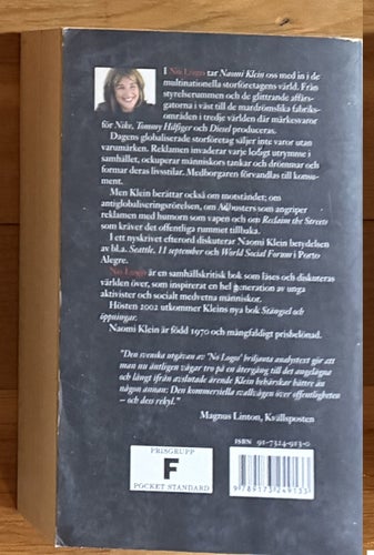 No Logo av Naomi Klein, 2002