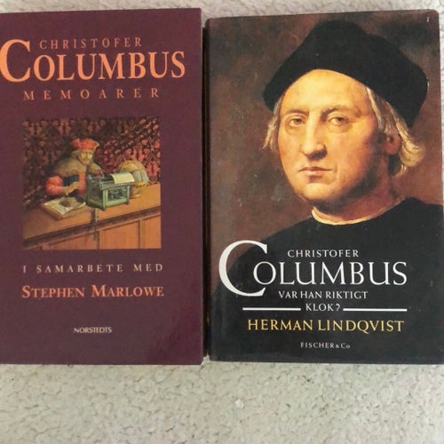 2 bokpaket om Christofer Columbus liv