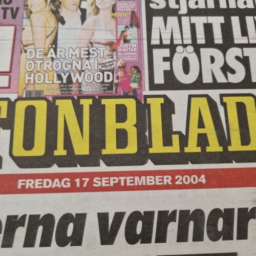 Aftonbladet tidning från 2004