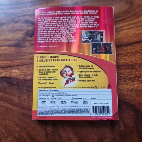 Superhjältarna - 2 Disc Utgåva DVD