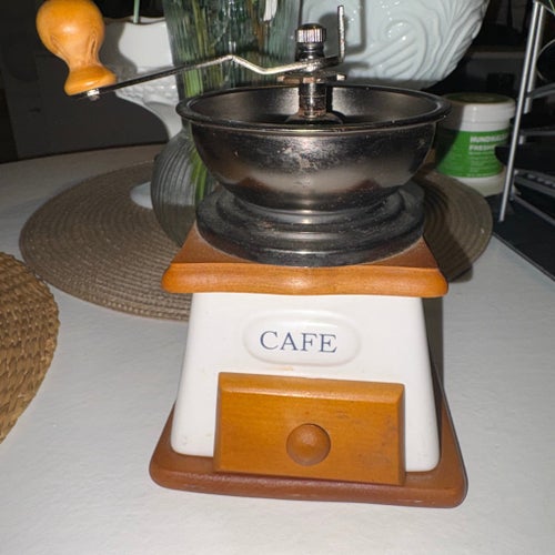 Kaffekvarn manuell med handtag