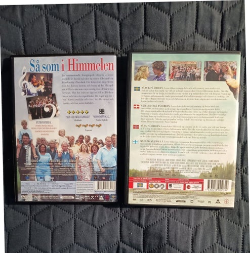 DVD SÅ SOM I HIMMELEN 2004 & SÅ OCK PÅ JORDEN 2015 KAY POLLAK REPFRIA