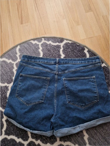 Jeansshorts plus size strl 48