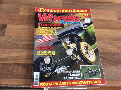 Wheels nr 11 2005 HD Bygge,Nascar Pontiac,BUICK i Skellefteå,HOT ROD malmby