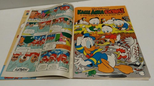 Kalle Anka 1988 nr 13 + Kalle Anka extra + kupong