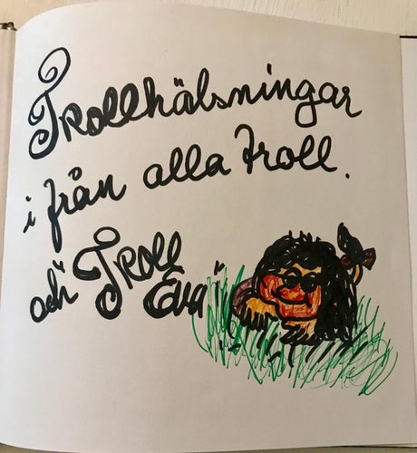 TROLLERI - TROLLERA TRULS HETER JAG TrollEva 2002 Dedikation!