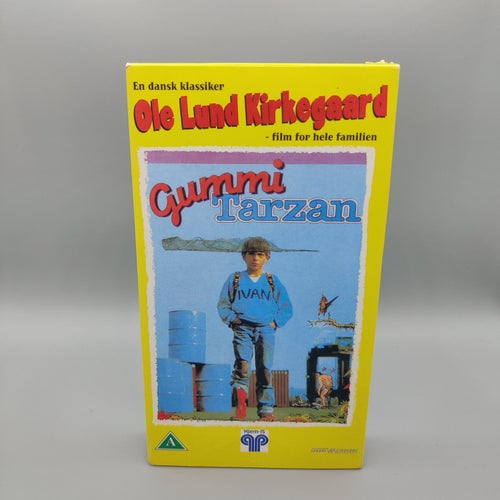 Gummi-Tarzan (1981) - VHS DK - Hjem IS Ole Lund Kirkegaard