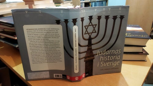Judarnas historia i Sverige av Carl Henrik Carlsson, bok, SM