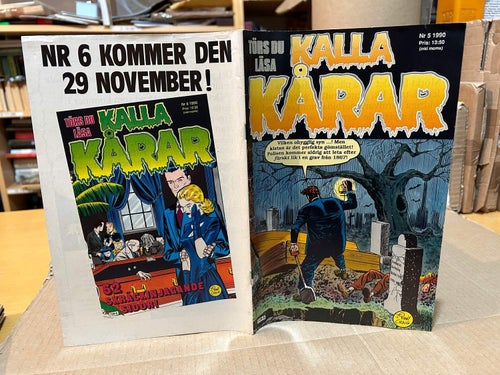 Kalla kårar 1990 nr 5, Very Fine plus
