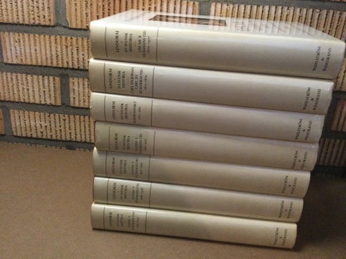 Ny Svensk Historia - Lindorm, Wahlström & Widstrand komplett, 7 böcker