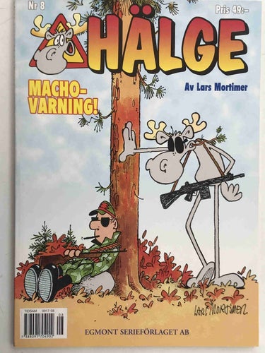 Hälge julalbum - 8. Machovarning! Oläst!
