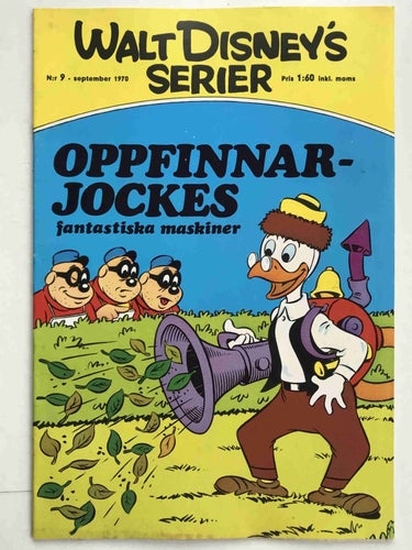 Walt Disney´s Serier - 1970:9 FN-VF